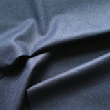 dunkelblau melange farbener Wollpolsterstoff