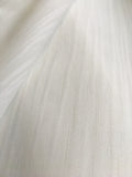 Edler Gardinenstoff aus recycelten Polyester in der Farbe creme