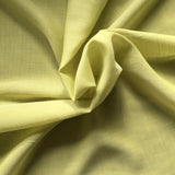 Grüner Gardinenstoff aus recycelten Polyester