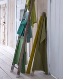 Feiner Canvas aus 100% gekämmter Baumwolle in der Farbe celadon