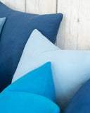 Kissenstoff himmelblau