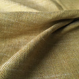 Leinen Viskose Stoffe in der Farbe goldgrün