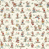 Walt Disney Stoffe Micky und Minnie in beige