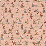 Walt Disney Stoffe Micky und Minnie in rosa