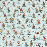 Walt Disney Stoffe Micky und Minnie in  hellblau