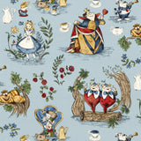 Alice im Wunderland Polsterstoffe