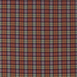 Karo Wollstoff aus Großbritanien in der Farbe rostbraun