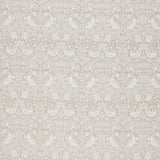 hellgrau Leinenstickerei mit William Morris Design