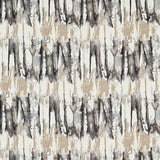 Jacquard Vorhangstoff abstrakt gemustert iin den Farben schwarz und grau