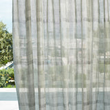 Transparente Gardinenstoffe kariert in grau