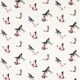 Leinen Voile mit Schmetterlingen