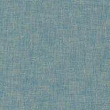 blau melierter Baumwoll Leinen Polsterstoff