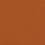 fester Leinen Baumwoll Stoff in rost orange