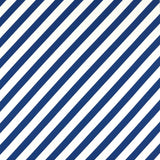 Stoff mit diagonal gewebten Streifen in blau und weiß