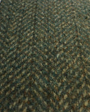 grün blau Schurwolle Fischgrat