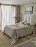 Gardinenstoff Transparent in der Farbe rosa