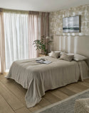 Gardinenstoff Transparent in der Farbe ivory