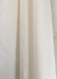 Feinster Uni aus 100% Leinen in der Farbe ivory