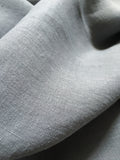 Leinen Gardinenstoff in grau