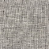 Leichter Gardinenstoff aus 100% Leinen in schwarz und weiß