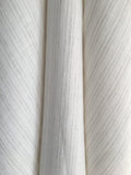 Feinster Store aus 100% Leinen mit feinem Streifen in natur