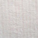 Gardinenstoff aus 100% Leinen in natur und rosa