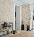 Wollstoffe für Sitzbänke in grau und beige