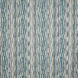 Bio Dekostoff mit Pinselstrichen in indigo