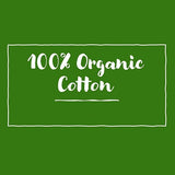 Organischer Uni Dekostoff ice green