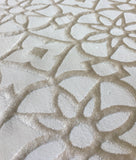 Jacquard Dekostoff in der Farbe walnuss