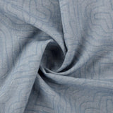 Halbleinen Polsterstoff skyblue