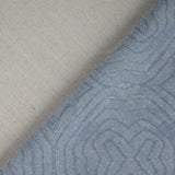Halbleinen Polsterstoff skyblue