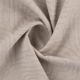 Halbleinen Polsterstoff in der Farbe taupe