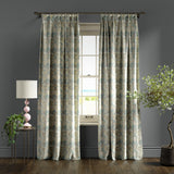 William Morris Design Acanthus Vorhangstoff grau