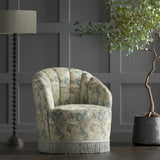 Jugendstil  William Morris Sesselstoff grau
