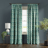 William Morris Design Acanthus Vorhangstoff blau grün