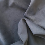 Polsterstoff Samt in der Farbe anthrazit