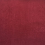 Hochwertiger Samtstoff aus recycelten Fasern in der Farbe himbeerrot