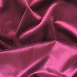 Viskose Samt in der Farbe beere