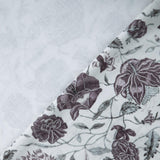 Bio Blüten Dekostoff dusky rose
