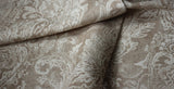 Paisley Stoff in hellbraun