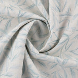 Bio Satin Stoffe in der Farbe himmelblau