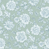 Bio Polsterstoff mit Blumen