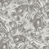 Bio Stoff Palmenblatt dark grey