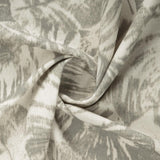 Palmenstoff in der Farbe gelb und grau