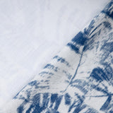 Bio Palmenstoff in der Farbe indigo blau