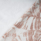 Öko Palmenstoff in der Farbe lachs rosa