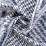 Baumwollstoff mit Schachbrettmuster in tiefblau