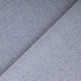 Dekostoff mit Schachbrettmuster in tiefblau