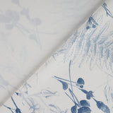 Wildblumen Stoff skyblue